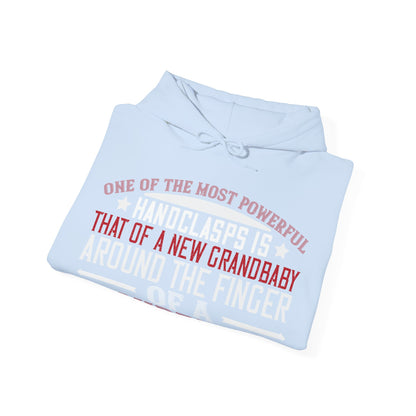 One of the most powerful handclasps-1 — Unisex Heavy Blend Hoodie (G18500)