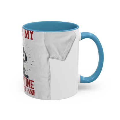 this is my quarantine — Accent Mug 11/15oz