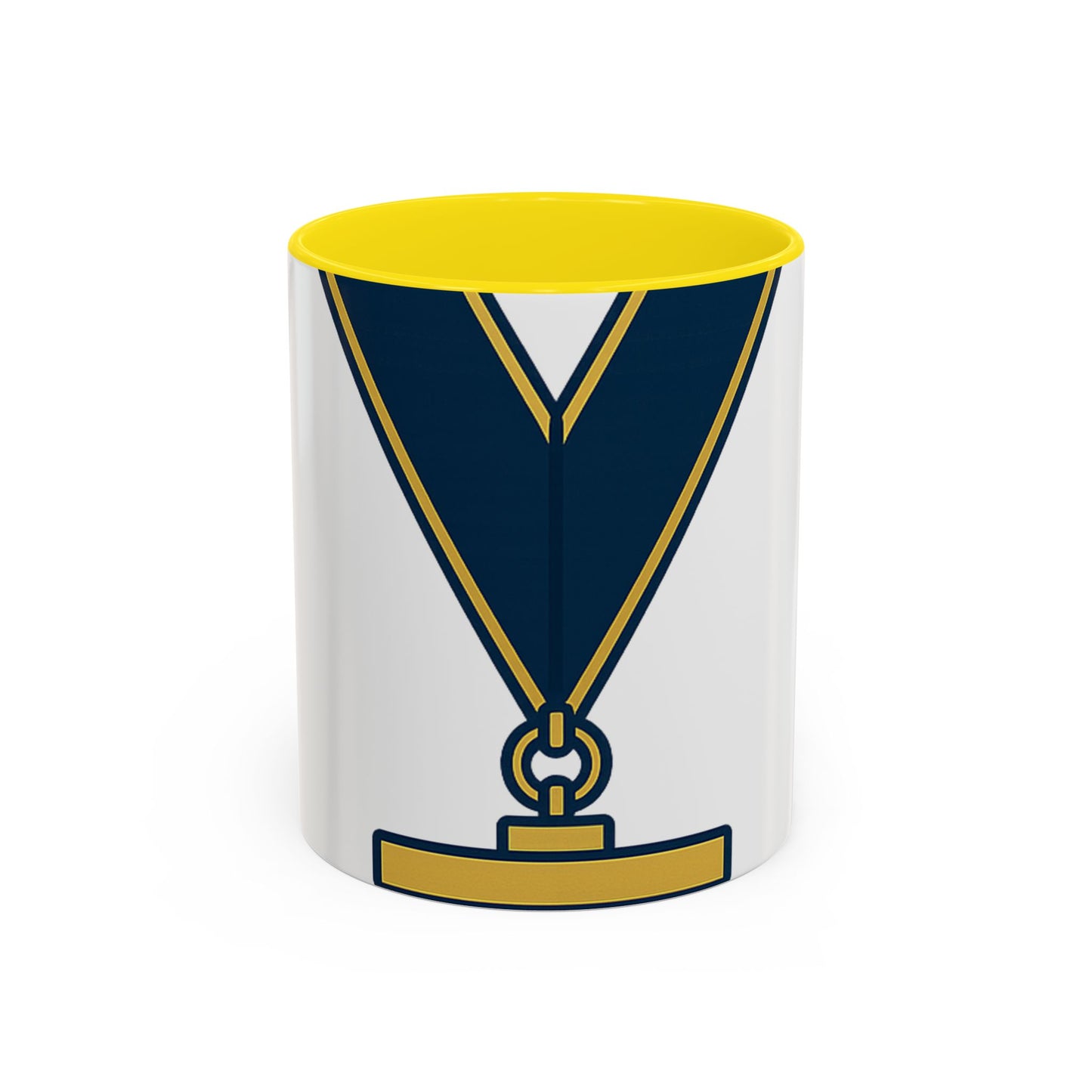 Junior Warden JW-- the plumb — Accent Mug 11/15oz