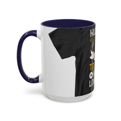 Music was invented to confirm human loneliness — Accent Mug 11/15oz