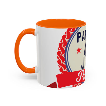 Fourth of july (40) — Accent Mug 11/15oz