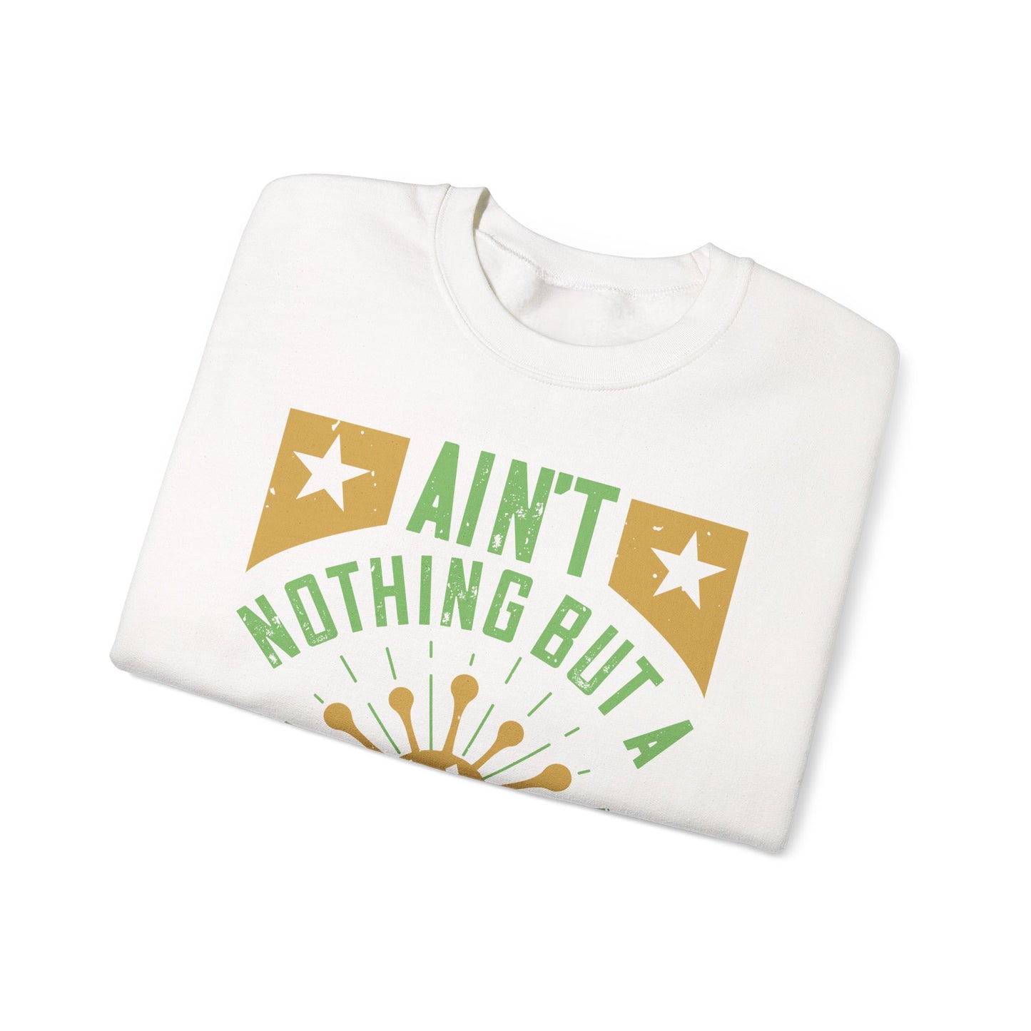 ain't nothing but a quarantine-01 — Unisex Heavy Blend Crewneck (G18000)