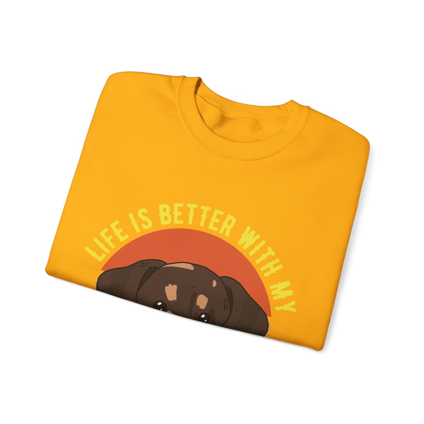 Dog (19) — Unisex Heavy Blend Crewneck (G18000)