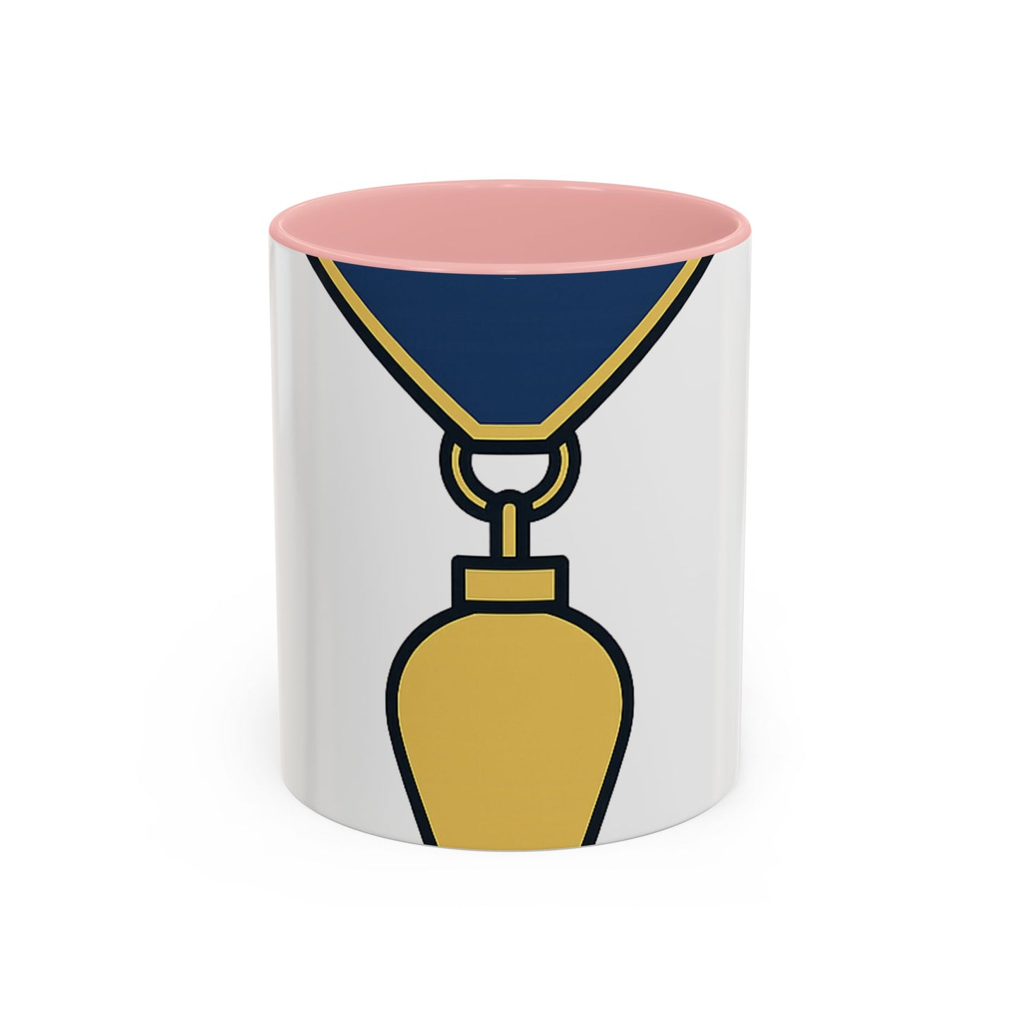 Junior Warden -JW - white bg — Accent Mug 11/15oz