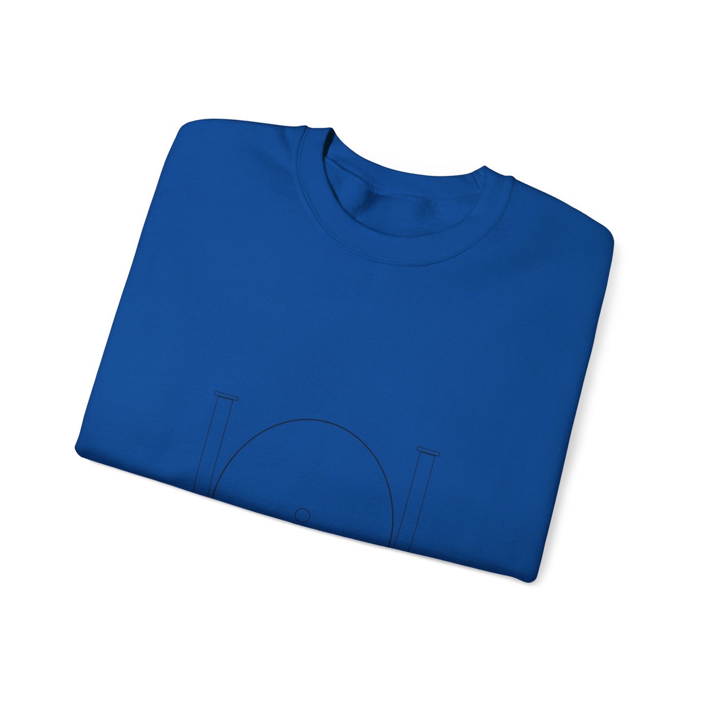 Masonic_Pillars_Crest_5400 — Unisex Heavy Blend Crewneck (G18000)