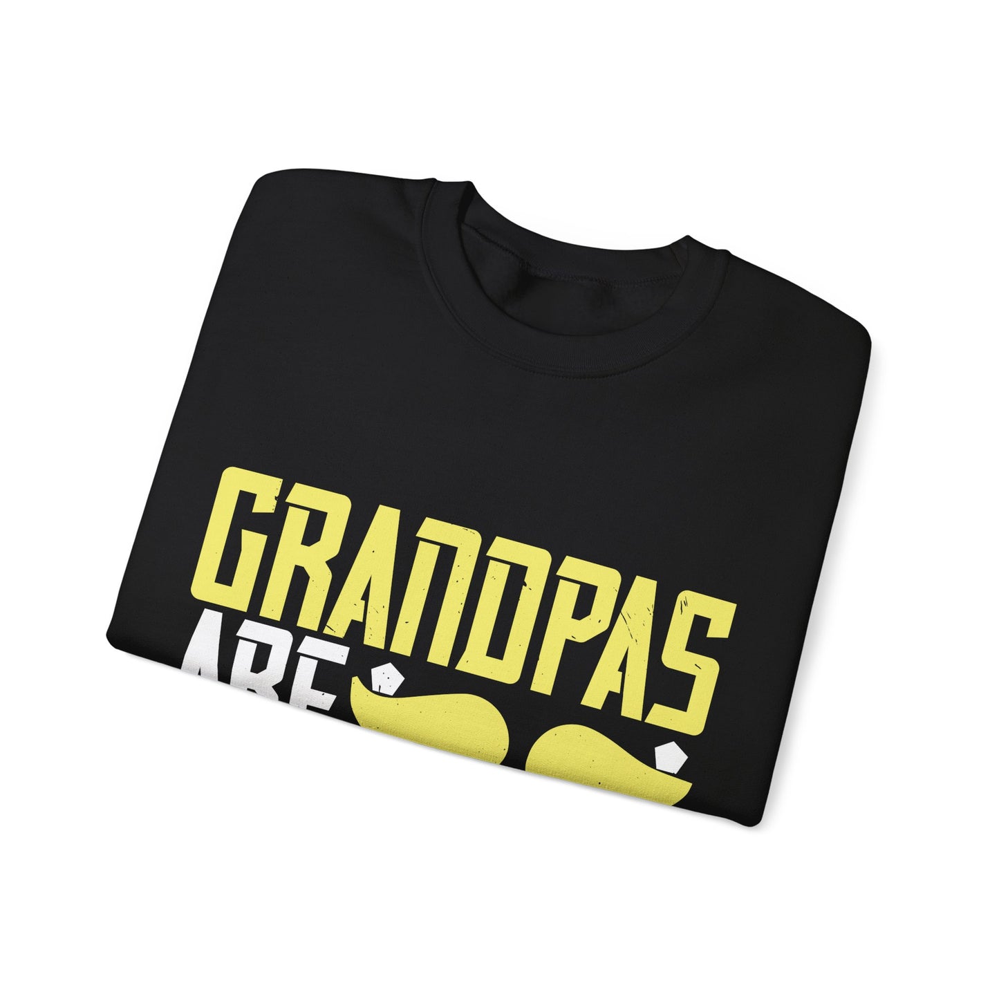 Grandpas are daddies with extra practice-02 — Unisex Heavy Blend Crewneck (G18000)