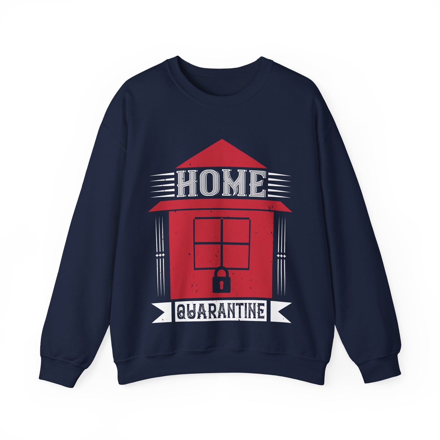 home quarantine-01 — Unisex Heavy Blend Crewneck (G18000)