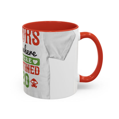 seniors the one where they were quarantined 2020 — Accent Mug 11/15oz