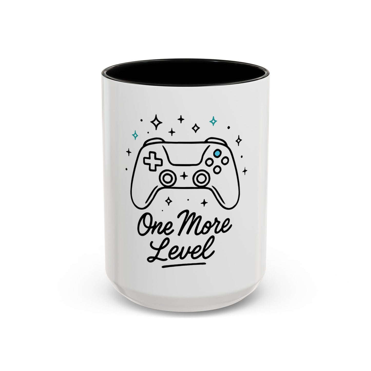 Gamer Accent Coffee Mug - One More Level Gaming Gift, Video Game Mug, Fun Coffee Cup, Unique Present for Gamers, Geeky [...]