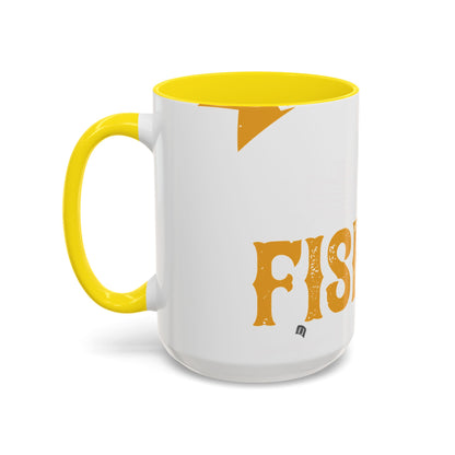 father and son fishing partners  for life-01 — Accent Mug 11/15oz