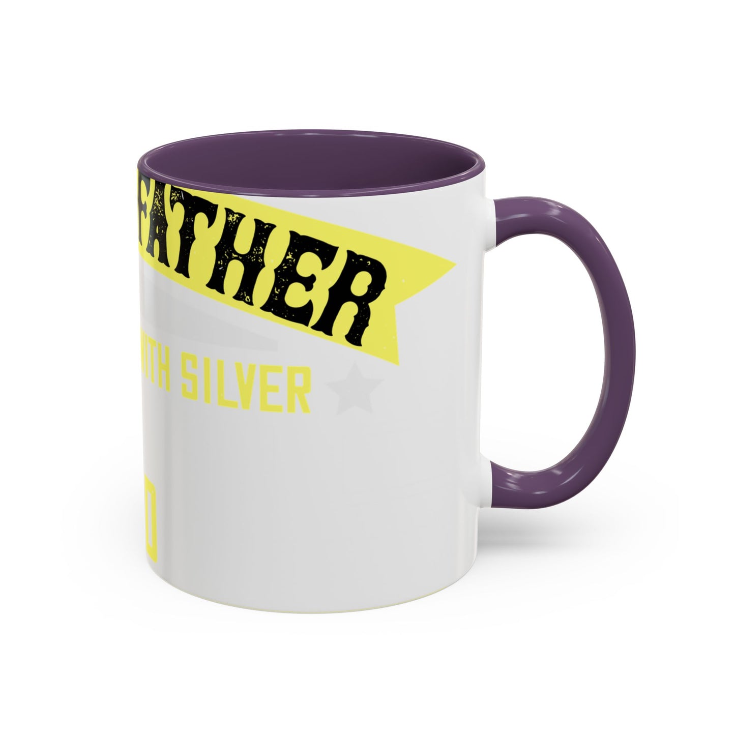 A grandfather is someone with silver-01 — Accent Mug 11/15oz