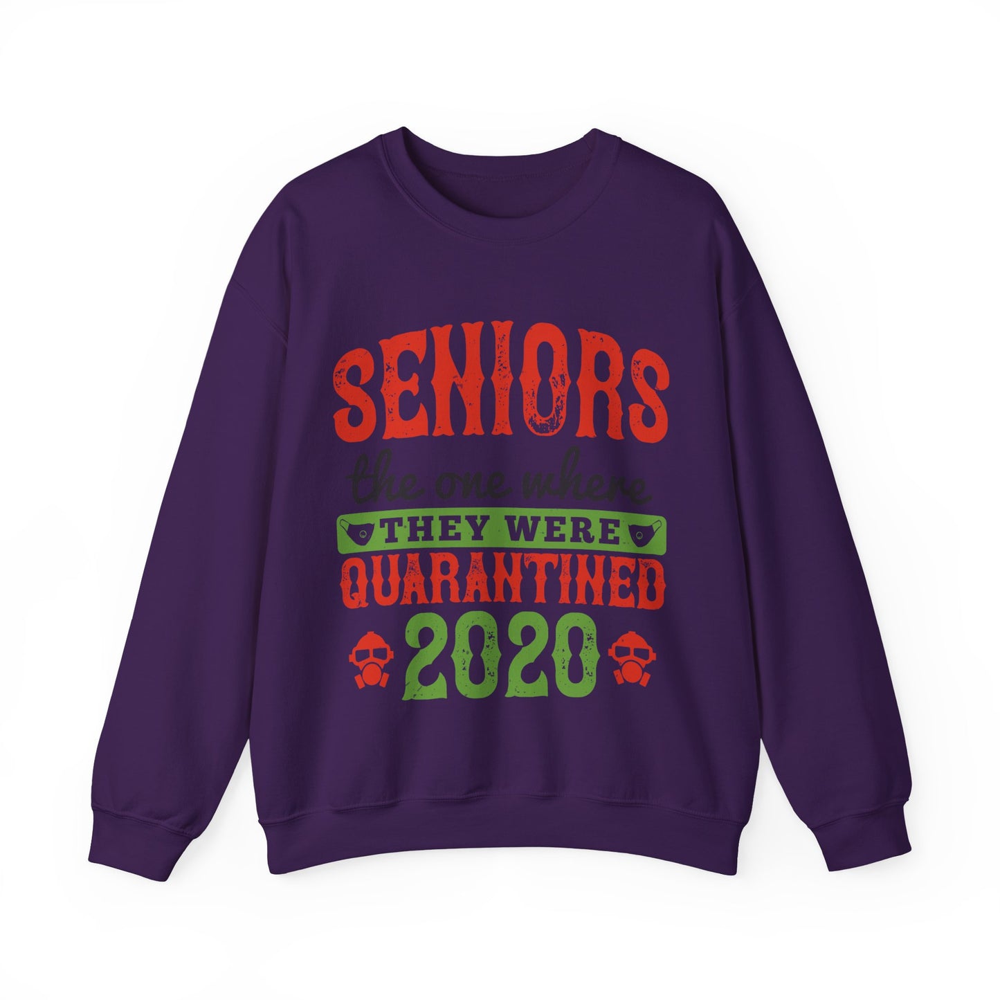seniors the one where they were quarantined 2020-01 — Unisex Heavy Blend Crewneck (G18000)