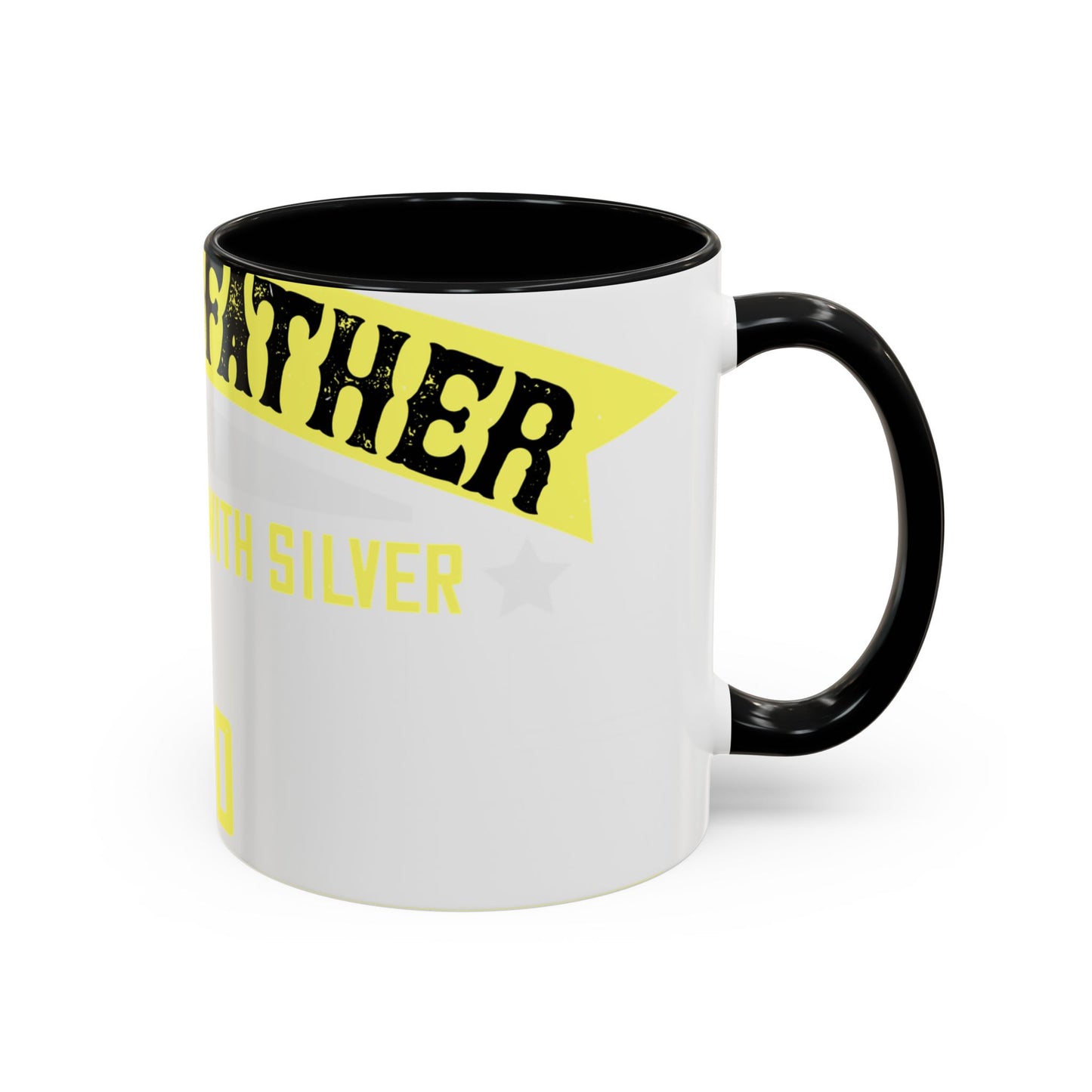 A grandfather is someone with silver-01 — Accent Mug 11/15oz