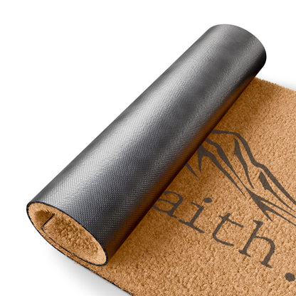 Walk by Faith: Inspirational Doormat for a Graceful Entrance