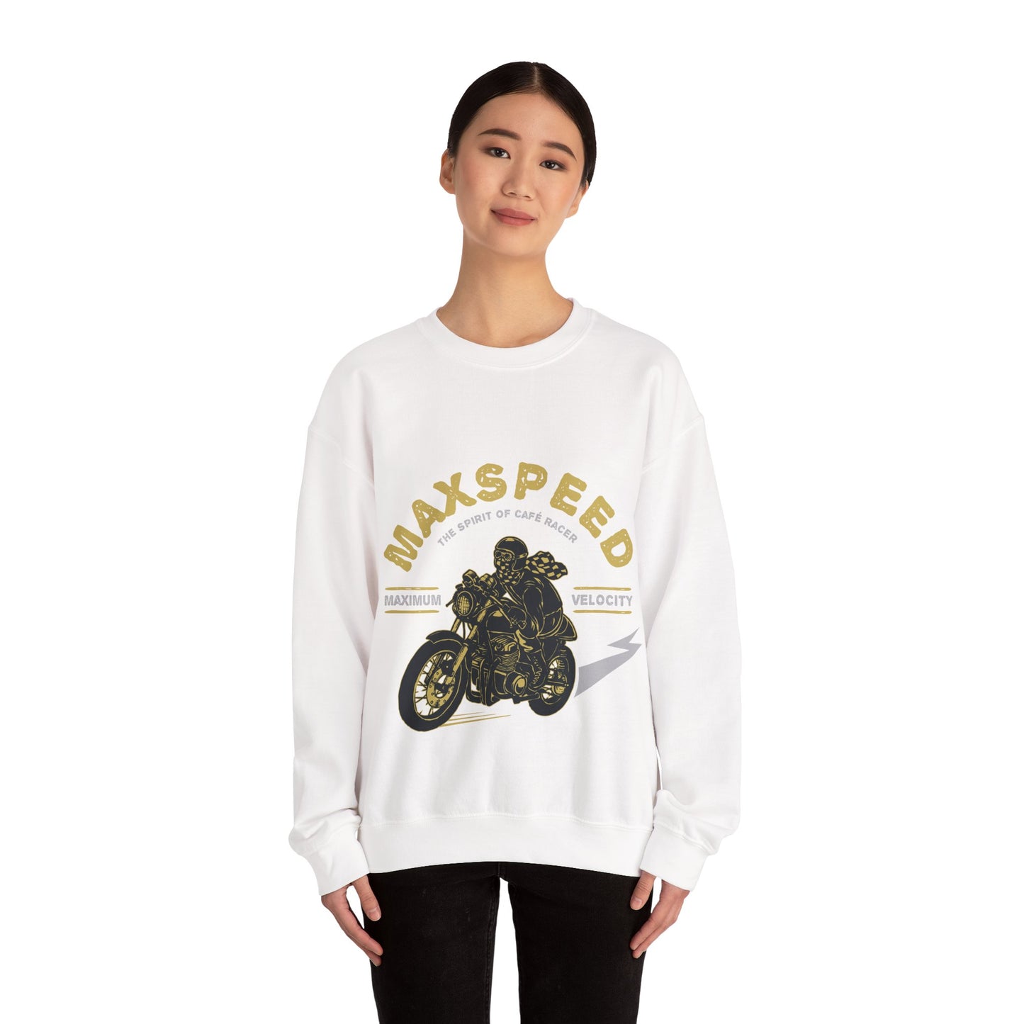 Motorcycle 2 (68) — Unisex Heavy Blend Crewneck (G18000)