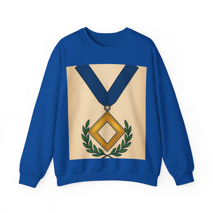 Worshipful master jewel Square — Unisex Heavy Blend Crewneck (G18000)