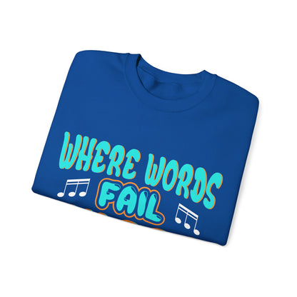 Music (28) — Unisex Heavy Blend Crewneck (G18000)