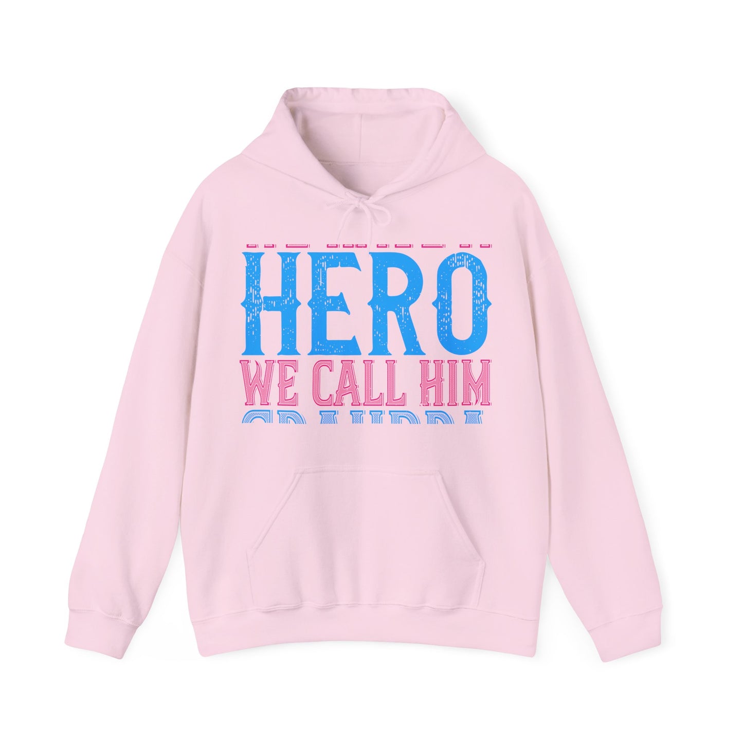 We have a hero, we call him grandpa-01 — Unisex Heavy Blend Hoodie (G18500)
