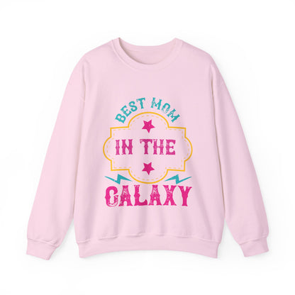best mom in the galaxy-01 — Unisex Heavy Blend Crewneck (G18000)