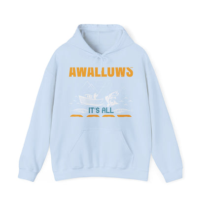 as long as she awallows itΓÇÖs all good-01 — Unisex Heavy Blend Hoodie (G18500)