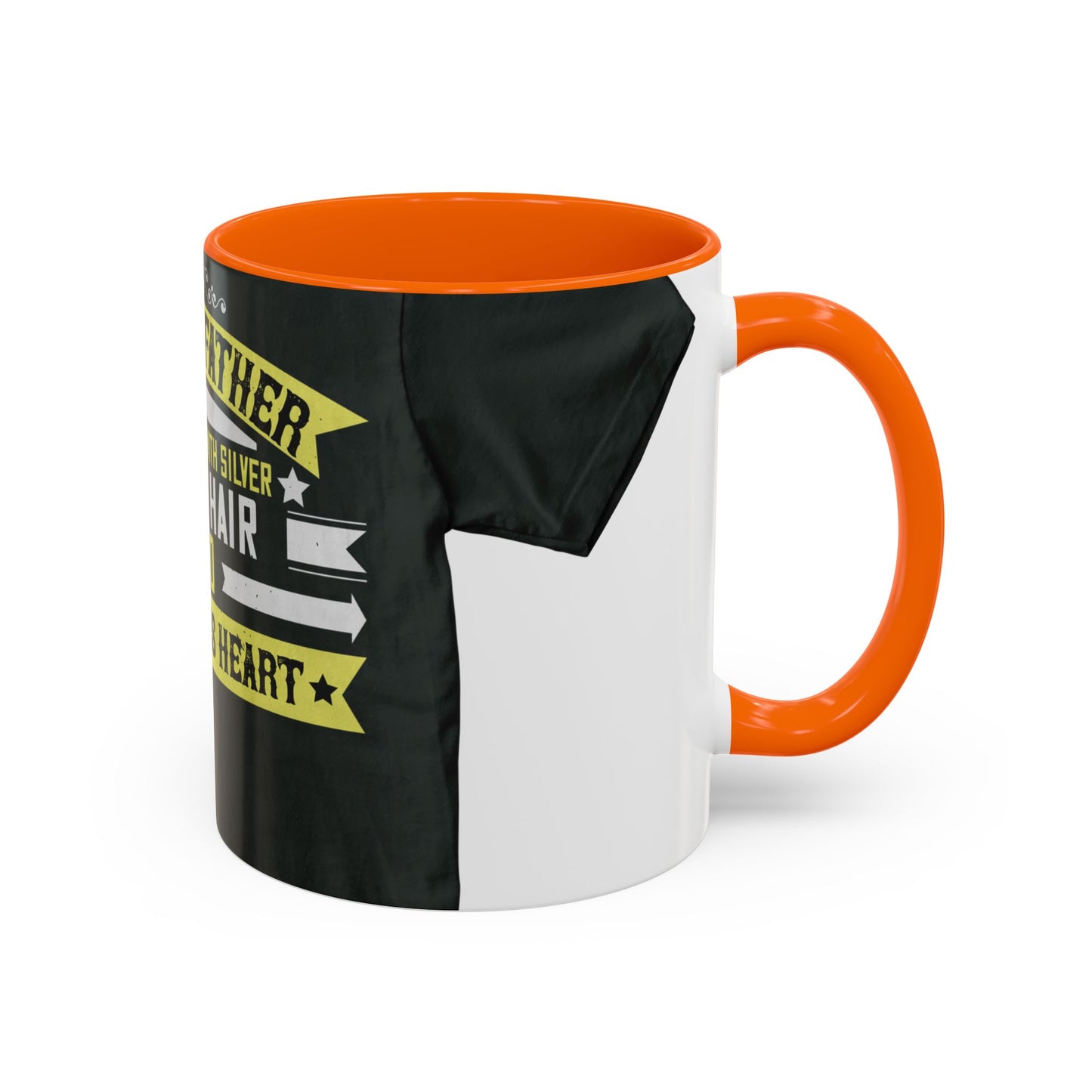 A grandfather is someone with silver-02 — Accent Mug 11/15oz