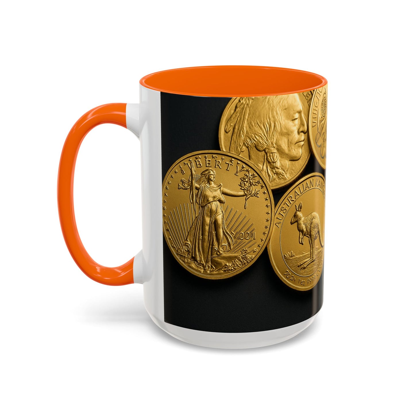 Absolute bullion banner and pictures of gold Jul 5, 2025, 06_39_35 PM — Accent Mug 11/15oz