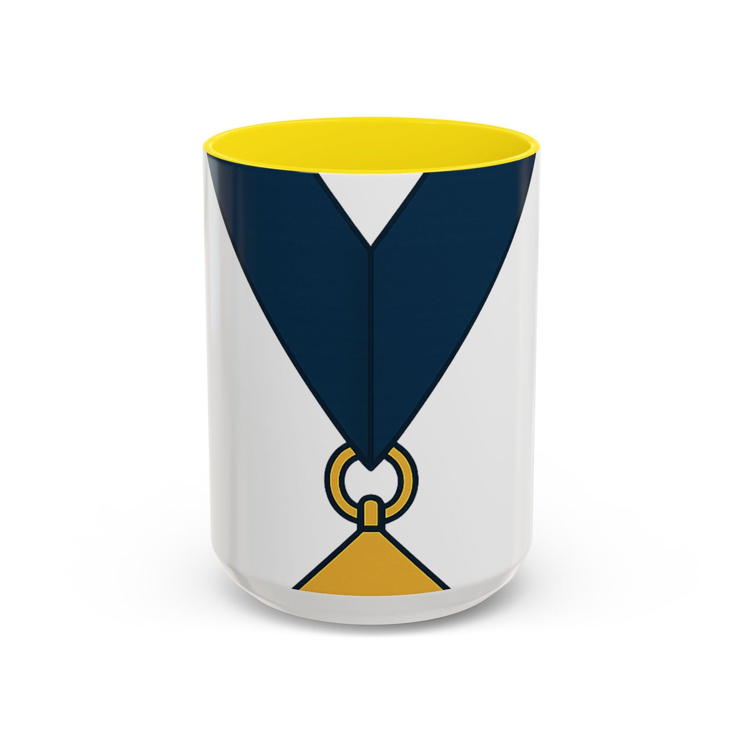 Senior Warden SW  the level — Accent Mug 11/15oz