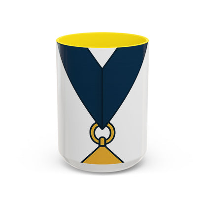 Senior Warden SW  the level — Accent Mug 11/15oz