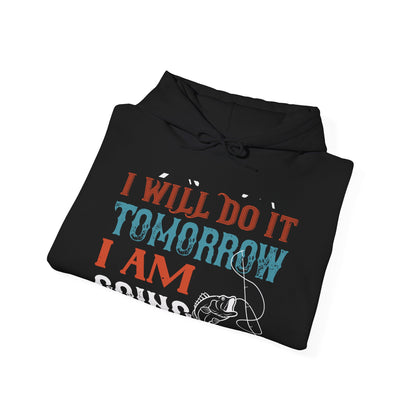 I WILL DO IT TOMORROW-01 — Unisex Heavy Blend Hoodie (G18500)
