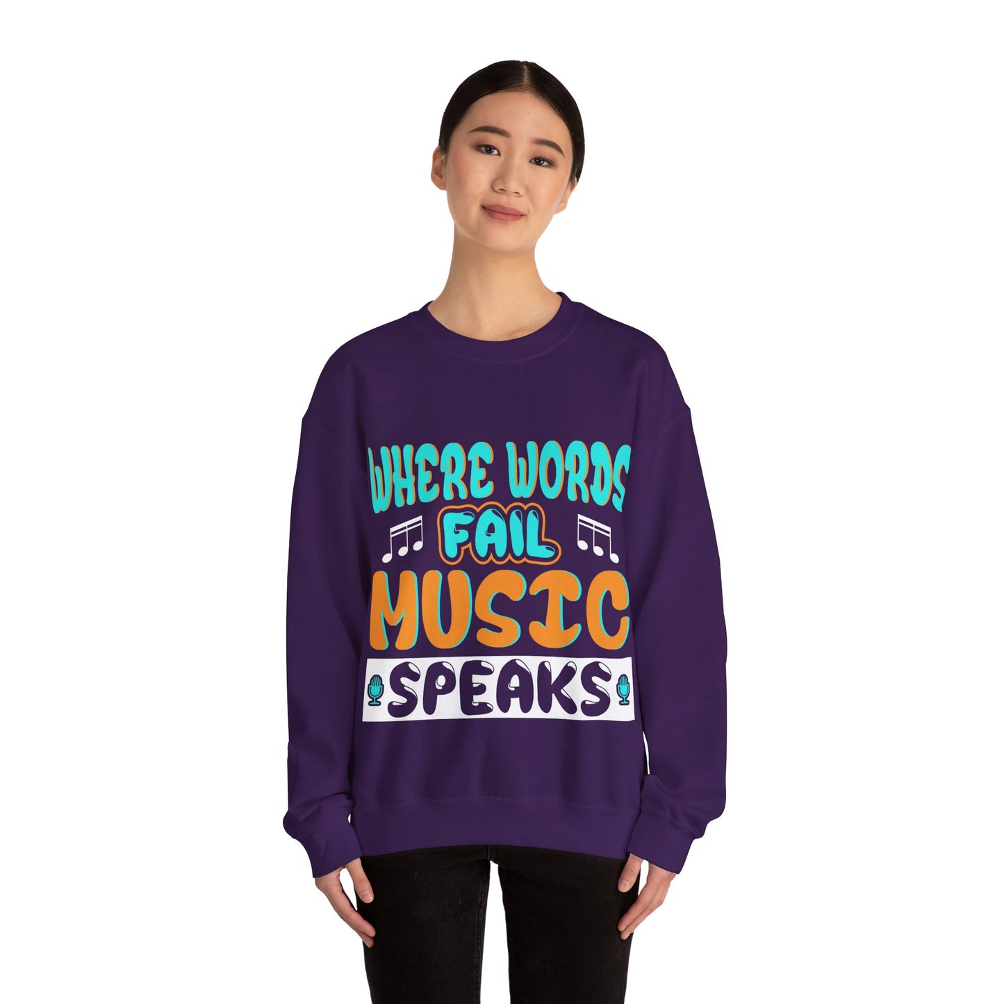 Music (28) — Unisex Heavy Blend Crewneck (G18000)