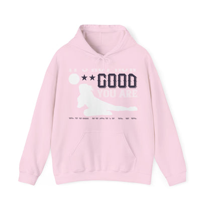 Sometimes itΓÇÖs not how good you are, but how bad you want it-01 — Unisex Heavy Blend Hoodie (G18500)