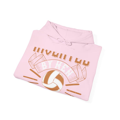 Volleyball Invented by men, perfected by women-01 — Unisex Heavy Blend Hoodie (G18500)