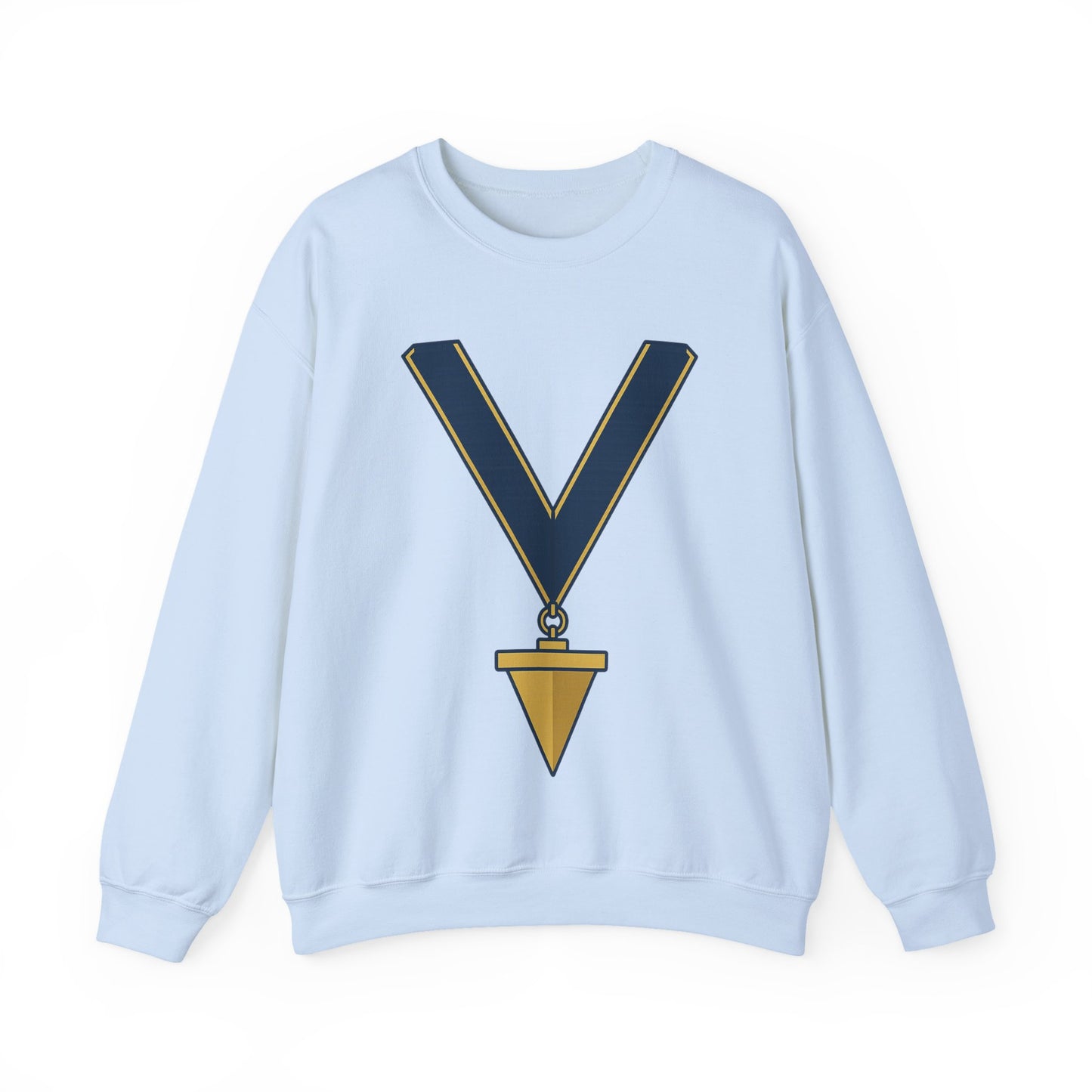 Junior Warden JW-- the plumb — Unisex Heavy Blend Crewneck (G18000)