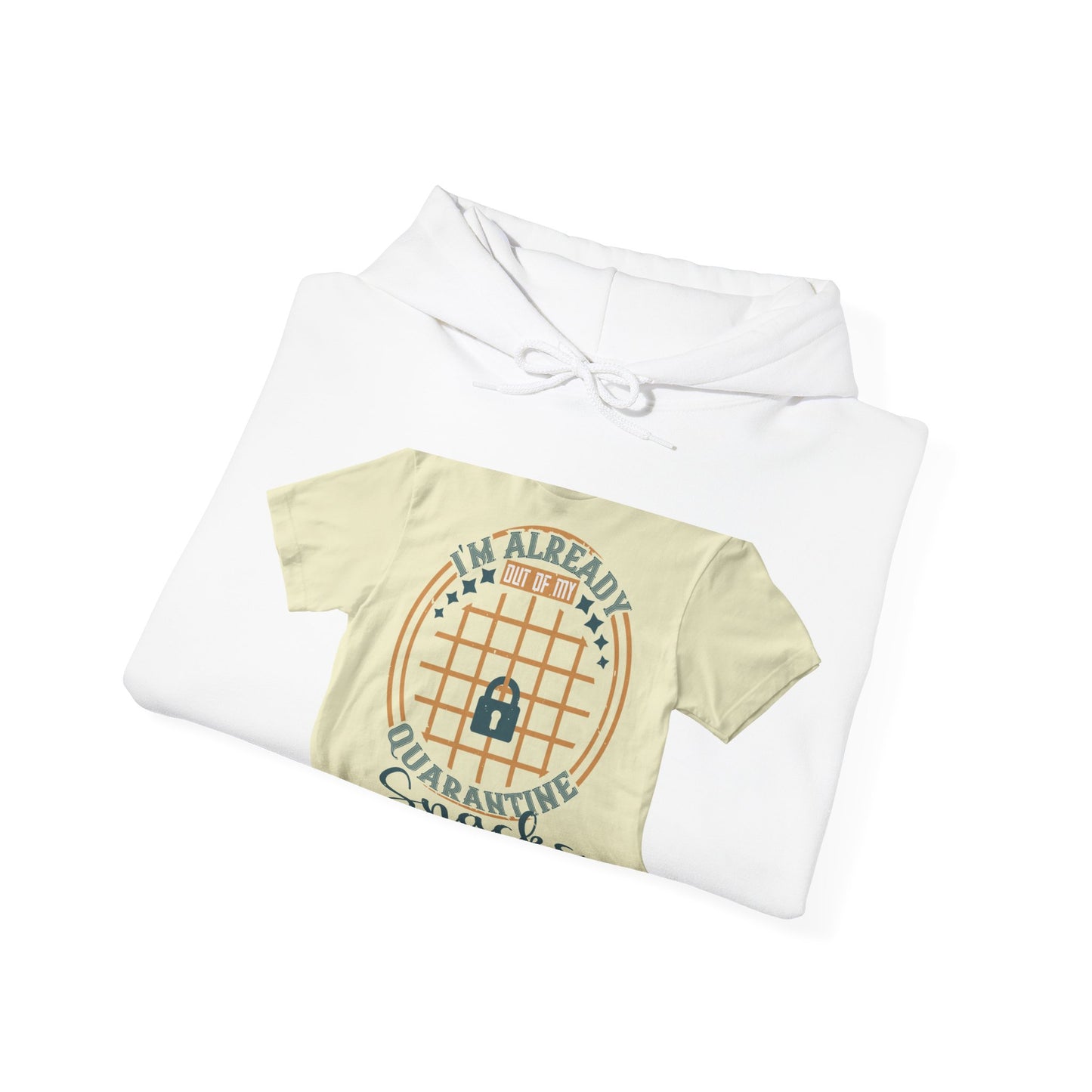 i'm already out of my quarantine snacks — Unisex Heavy Blend Hoodie (G18500)