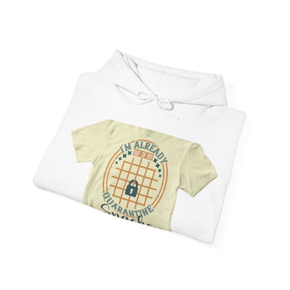 i'm already out of my quarantine snacks — Unisex Heavy Blend Hoodie (G18500)