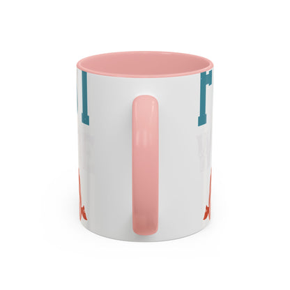 WEEKEND FORECAST WITH A CHANGE OF FISHING-01 — Accent Mug 11/15oz