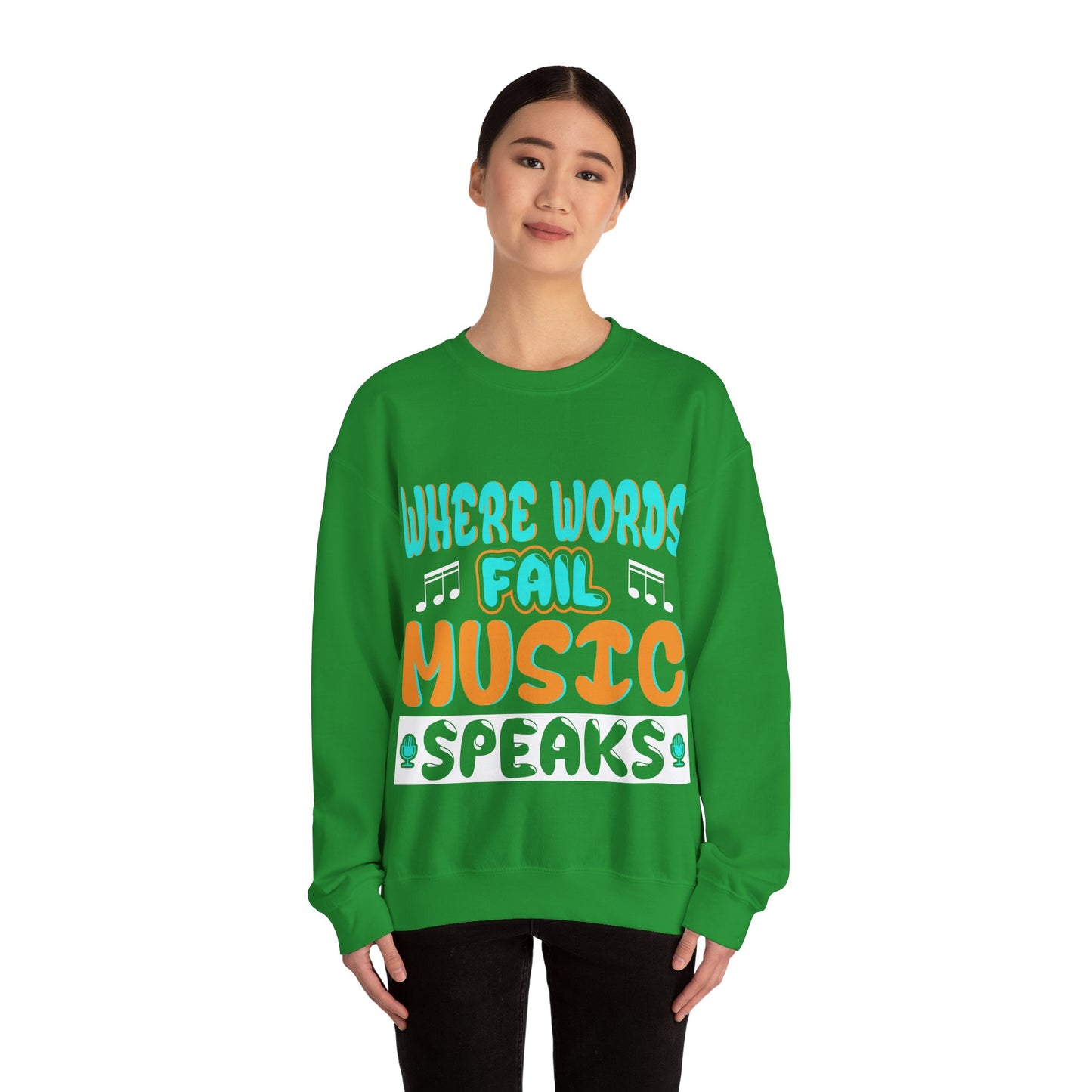 Music (28) — Unisex Heavy Blend Crewneck (G18000)