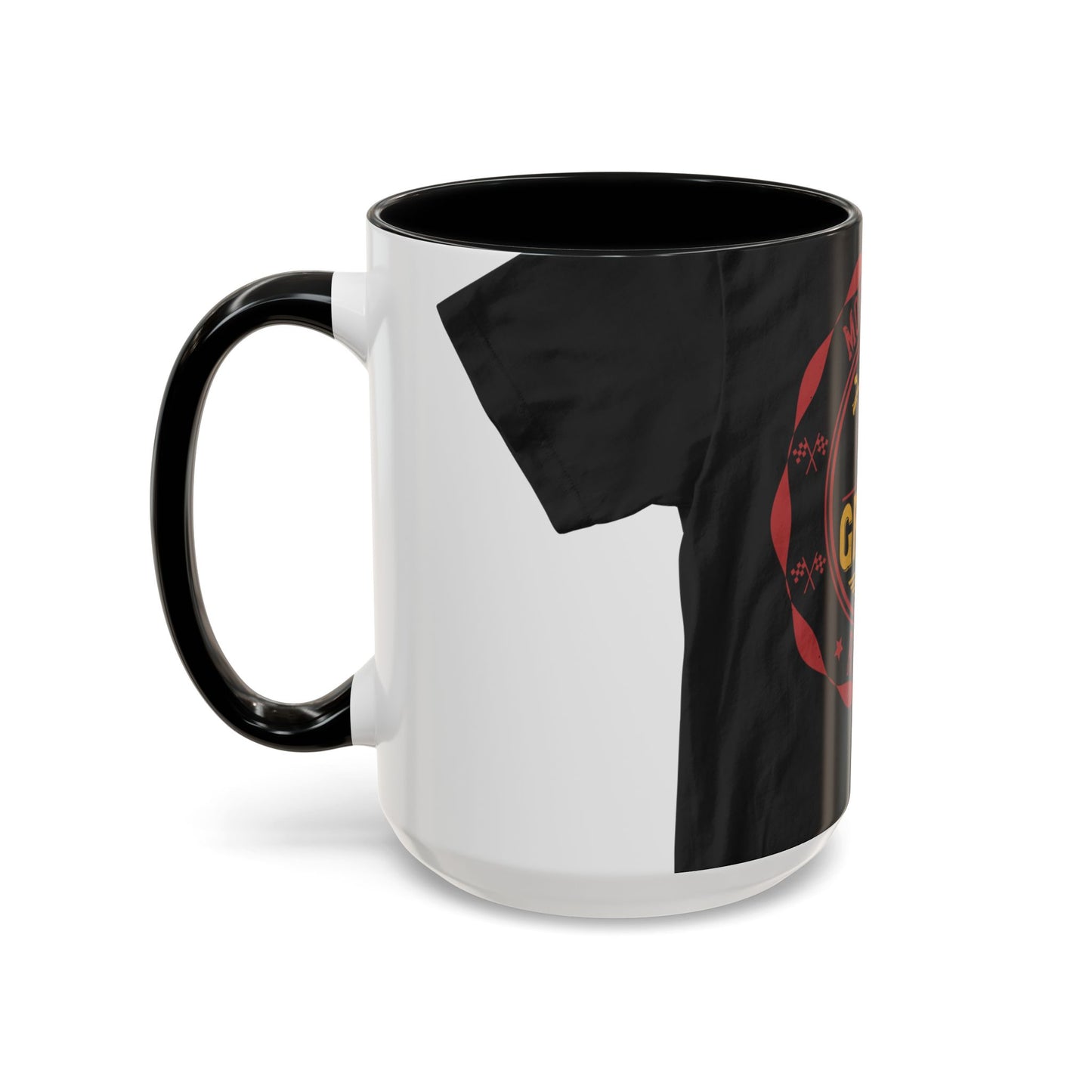 motorcycle group riding — Accent Mug 11/15oz