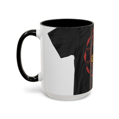 motorcycle group riding — Accent Mug 11/15oz