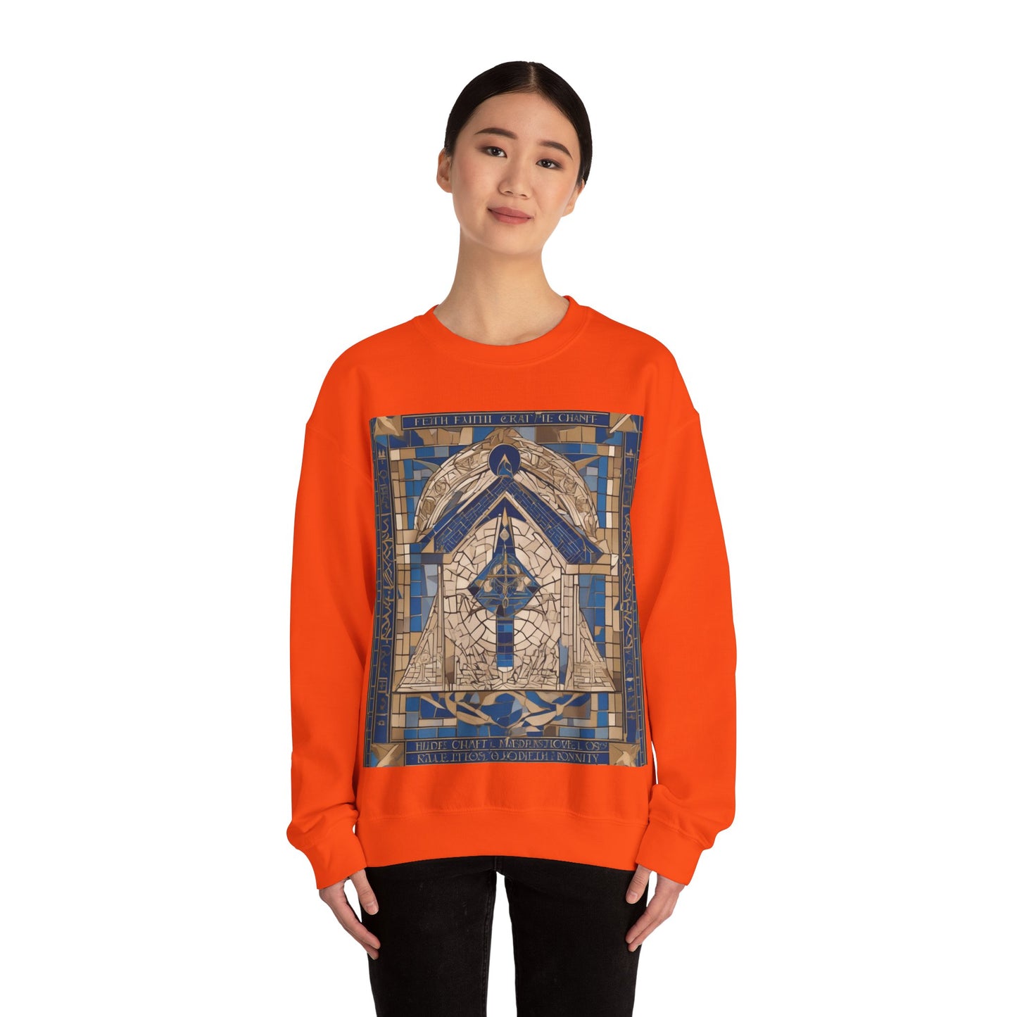 masonic_00003.png — Unisex Heavy Blend Crewneck (G18000)
