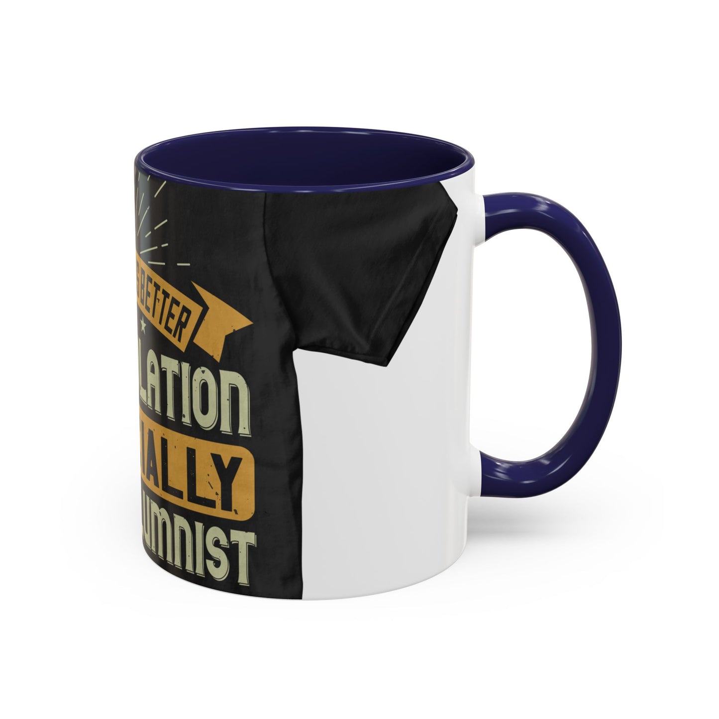 Teamwork is better than isolation, especially for a columnist — Accent Mug 11/15oz