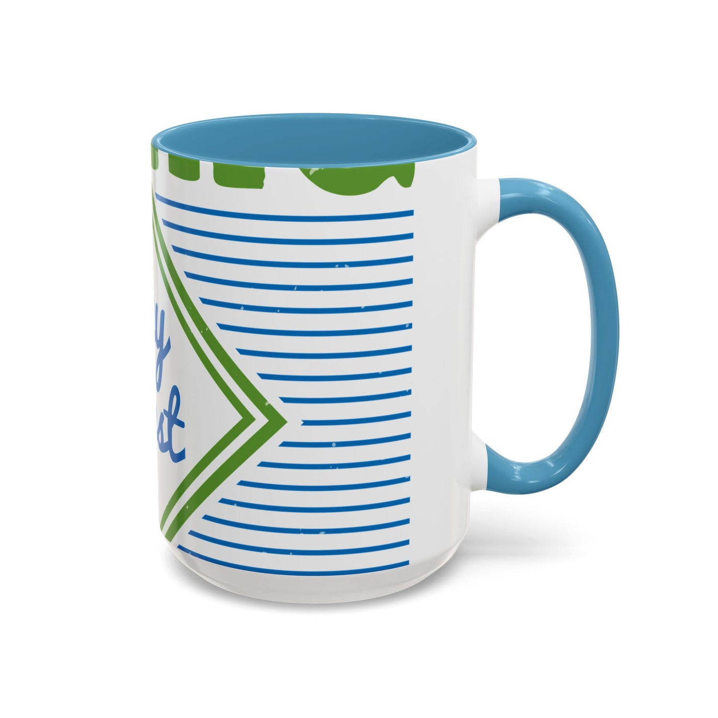 living my best quarantine-01 — Accent Mug 11/15oz