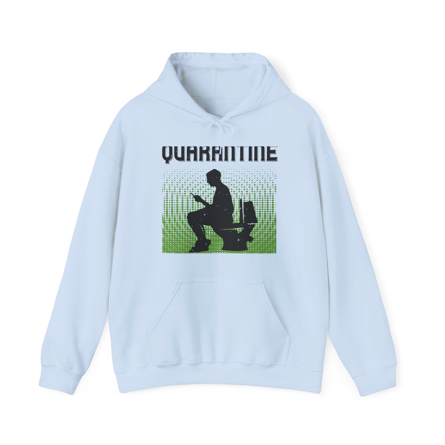i'm on self quarantine 2020-01 — Unisex Heavy Blend Hoodie (G18500)