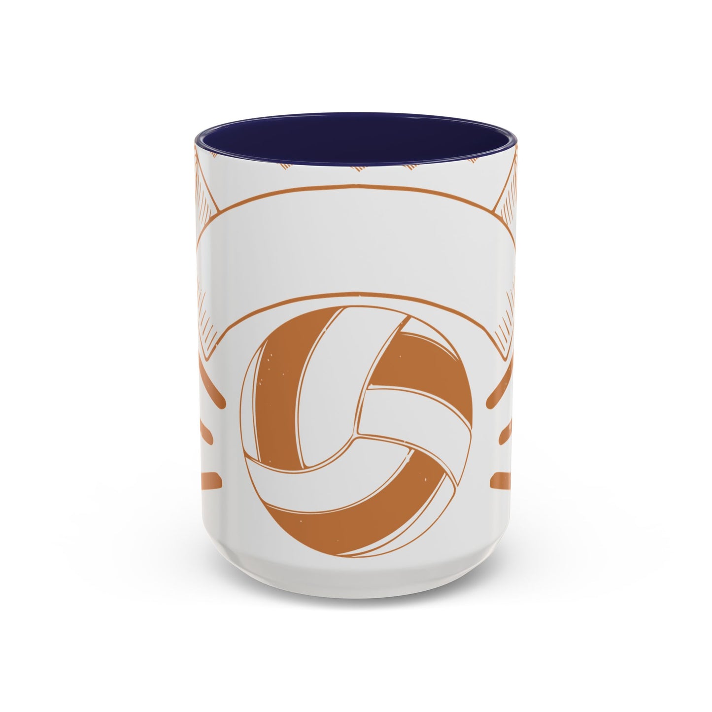 Volleyball Invented by men, perfected by women-01 — Accent Mug 11/15oz