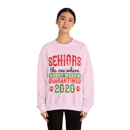 seniors the one where they were quarantined 2020-01 — Unisex Heavy Blend Crewneck (G18000)