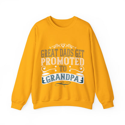 Great dads get promoted to grandpa-2 — Unisex Heavy Blend Crewneck (G18000)