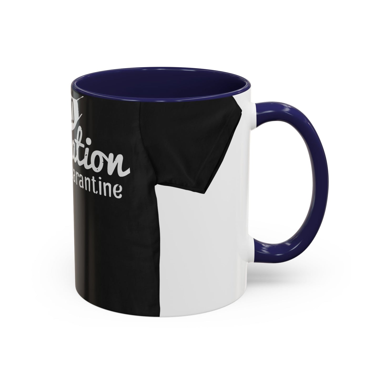 2020 staycation aka quarantine — Accent Mug 11/15oz