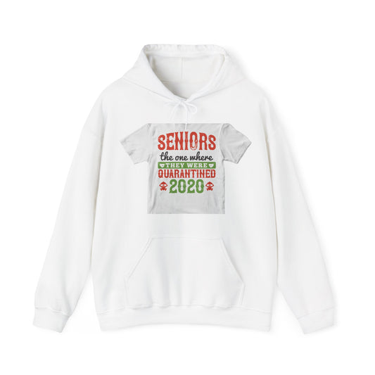 seniors the one where they were quarantined 2020 — Unisex Heavy Blend Hoodie (G18500)