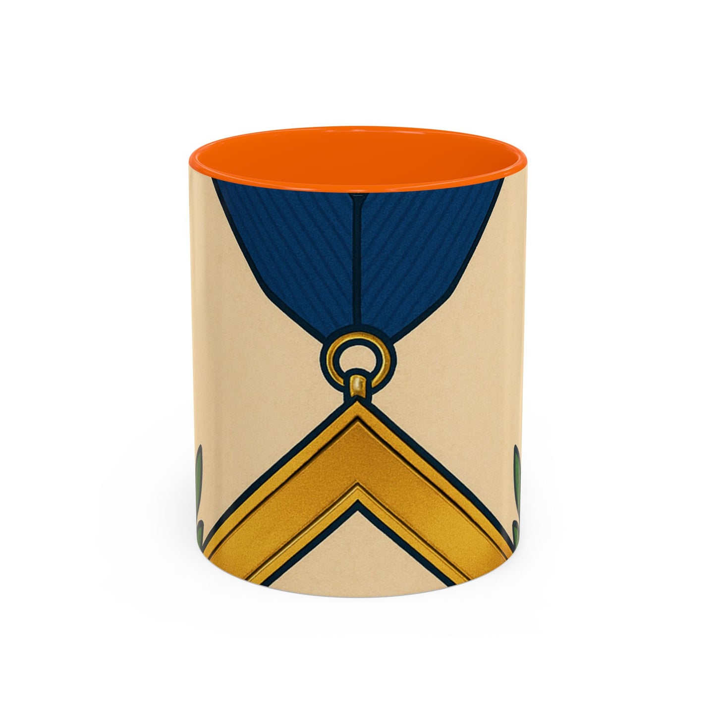 Worshipful master jewel Square — Accent Mug 11/15oz