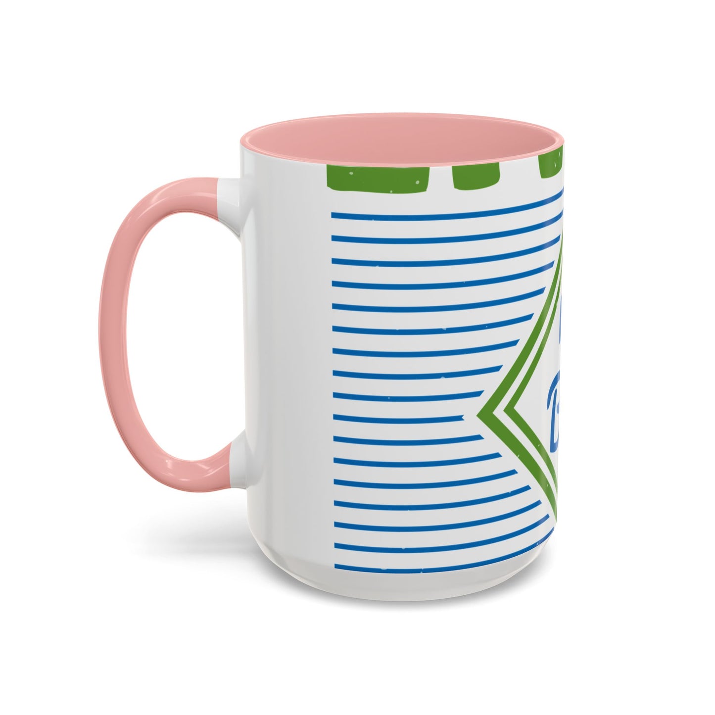 living my best quarantine-01 — Accent Mug 11/15oz